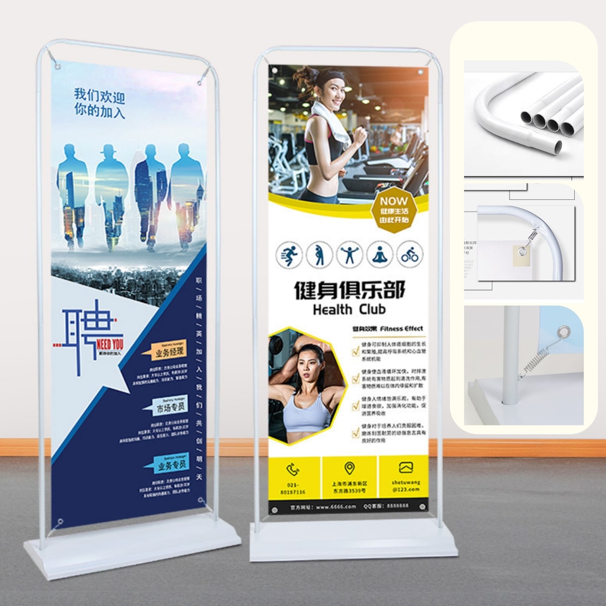 Standee khung kiểu cửa